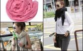 Cachecol Fashion Color - Rose